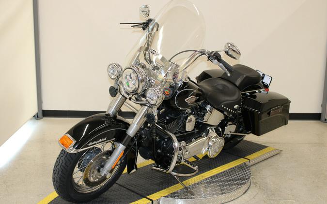 Used 2011 Harley-Davidson Heritage Softail Classic FLSTC Motorcycle For Sale In Miami, Florida