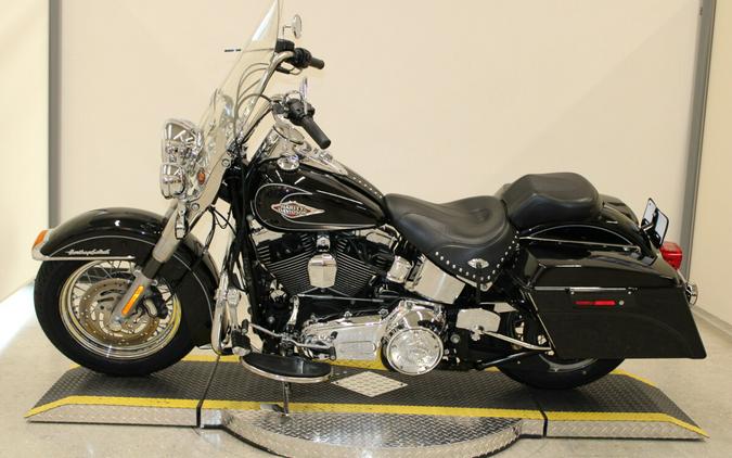 Used 2011 Harley-Davidson Heritage Softail Classic FLSTC Motorcycle For Sale In Miami, Florida