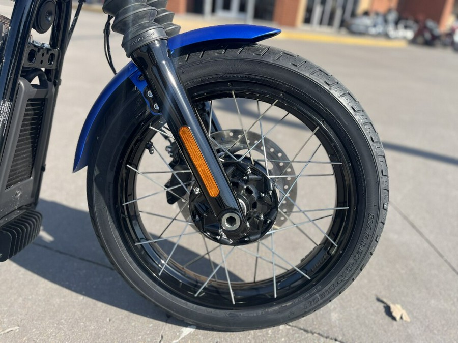 2026 Harley-Davidson® Street Bob® FXBB Aurora Blue Denim