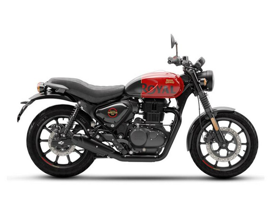 2024 Royal Enfield Hunter 350 Rebel Red