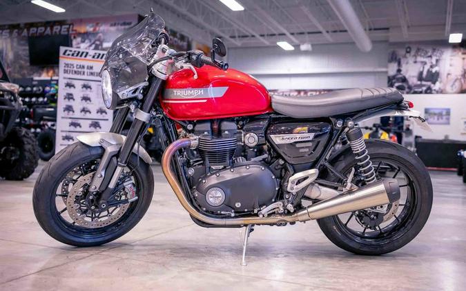 2023 Triumph Speed Twin 1200 Red Hopper