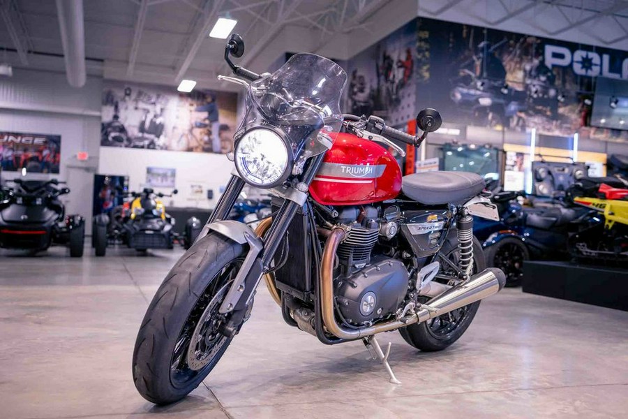 2023 Triumph Speed Twin 1200 Red Hopper