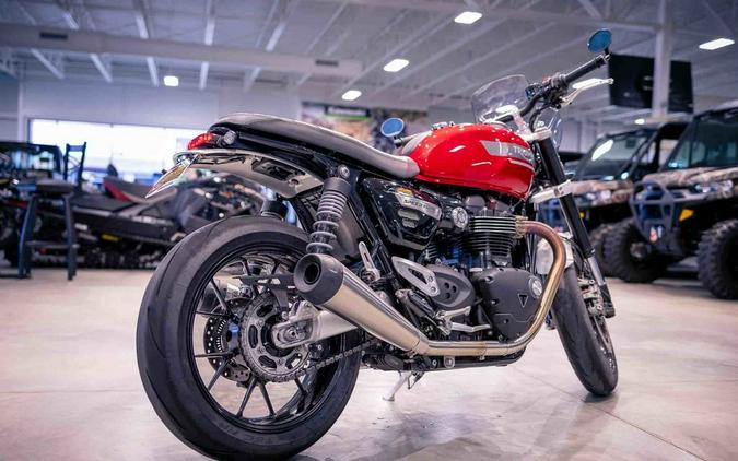 2023 Triumph Speed Twin 1200 Red Hopper