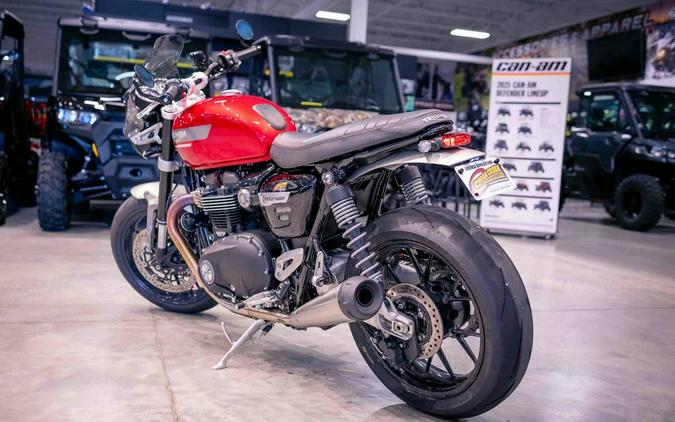 2023 Triumph Speed Twin 1200 Red Hopper