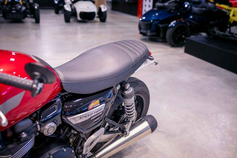 2023 Triumph Speed Twin 1200 Red Hopper