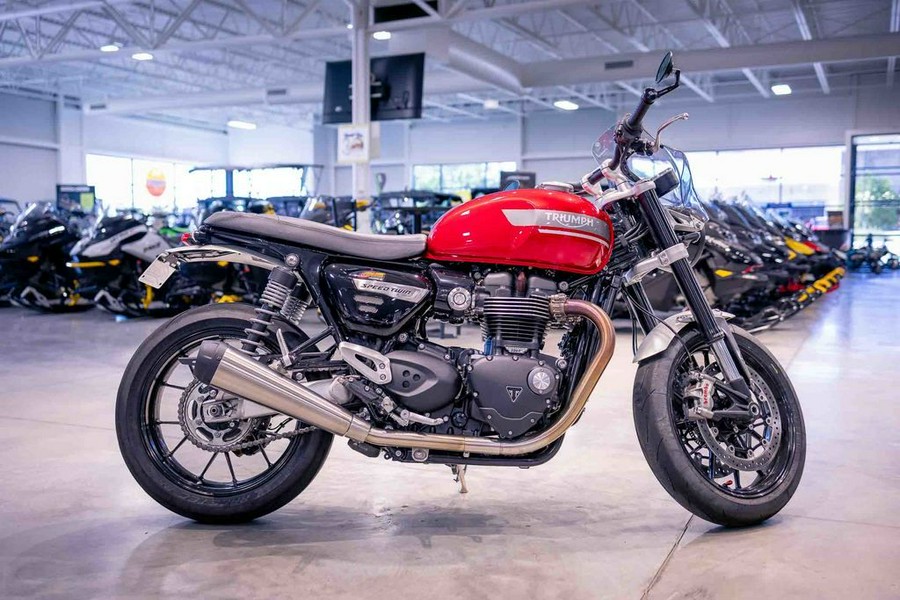 2023 Triumph Speed Twin 1200 Red Hopper