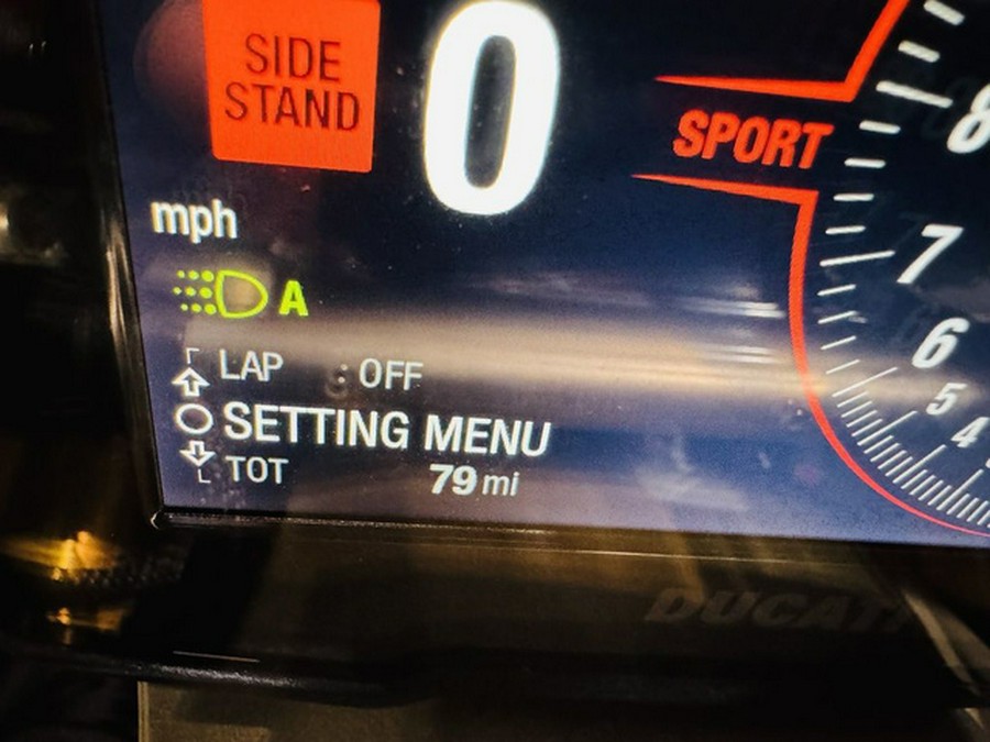 2023 Ducati Panigale V4 SP Winter Test Livery