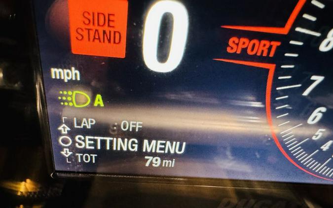 2022 Ducati Panigale V4 SP Winter Test Livery