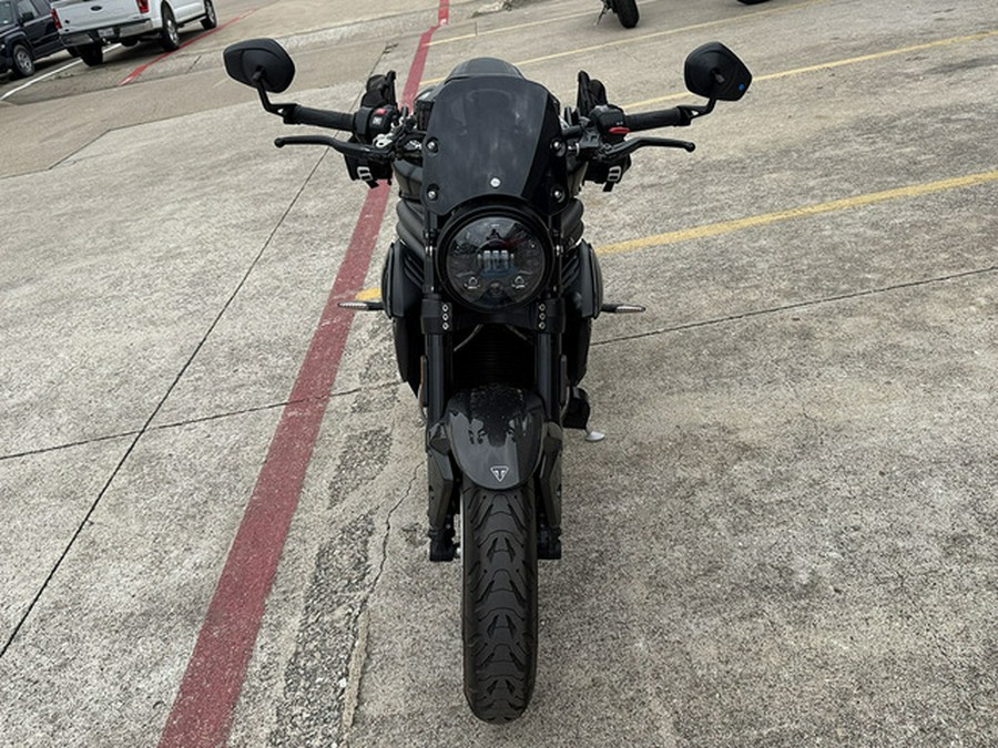 2019 Triumph Speed Triple RS Matt Jet Black