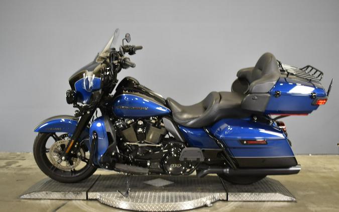 2022 electra glide ultra limited Reef Blue/Vivid Black - Black Finish