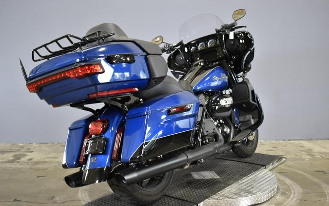2022 electra glide ultra limited Reef Blue/Vivid Black - Black Finish