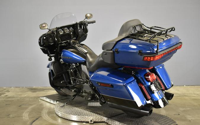 2022 electra glide ultra limited Reef Blue/Vivid Black - Black Finish