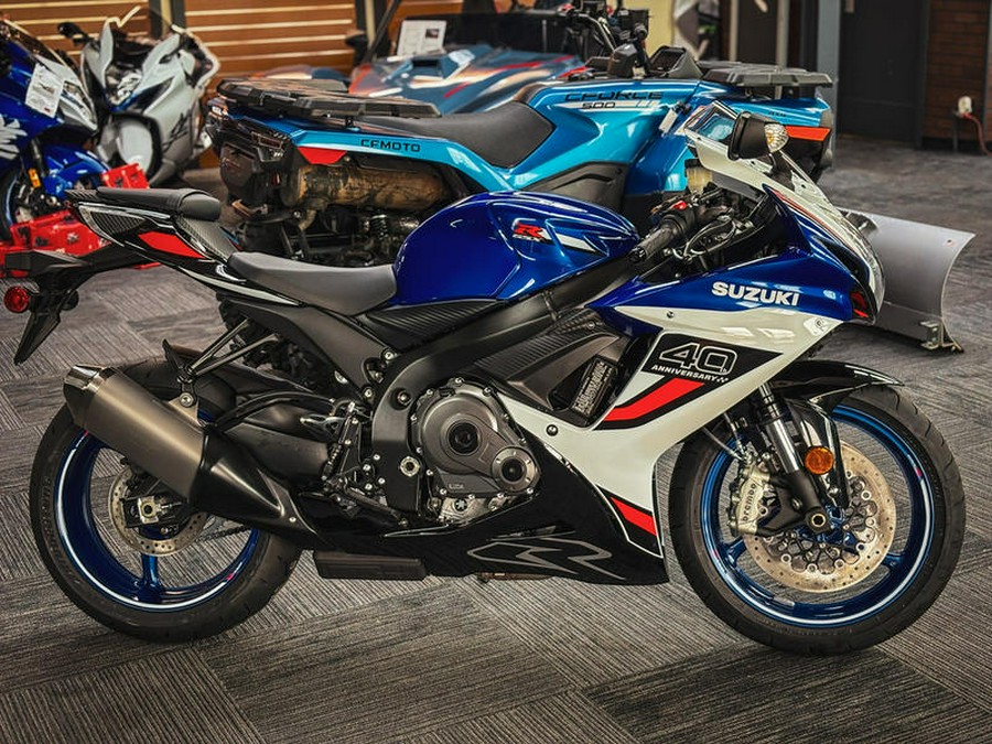 2027 Suzuki GSX-R600Z 40th Anniversary Edition