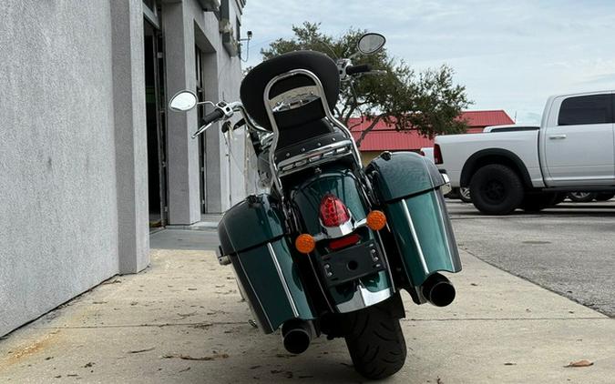 2018 Indian Springfield ABS Metallic Jade Over Thunder Black