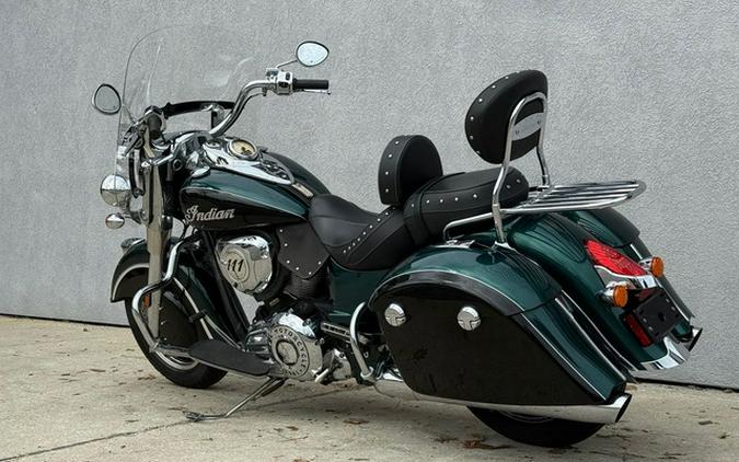 2018 Indian Springfield ABS Metallic Jade Over Thunder Black