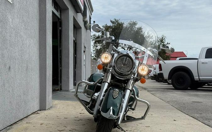 2018 Indian Springfield ABS Metallic Jade Over Thunder Black