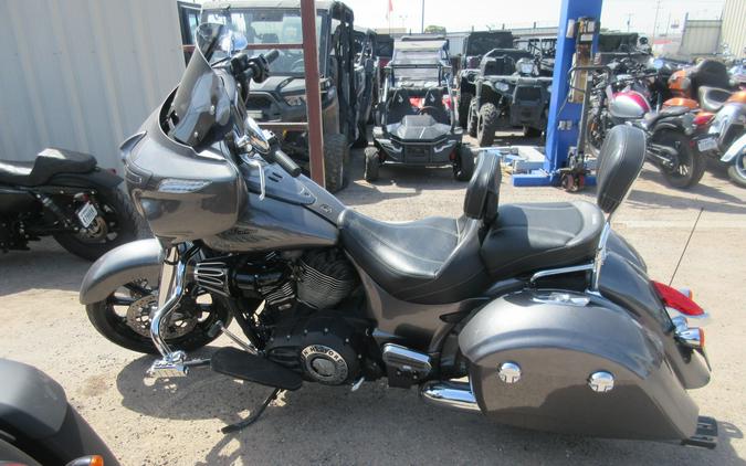 2018 INDIAN MOTORCYCLE CHIEFTAIN STEEL GRAY 49ST