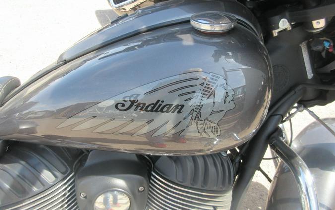 2018 INDIAN MOTORCYCLE CHIEFTAIN STEEL GRAY 49ST
