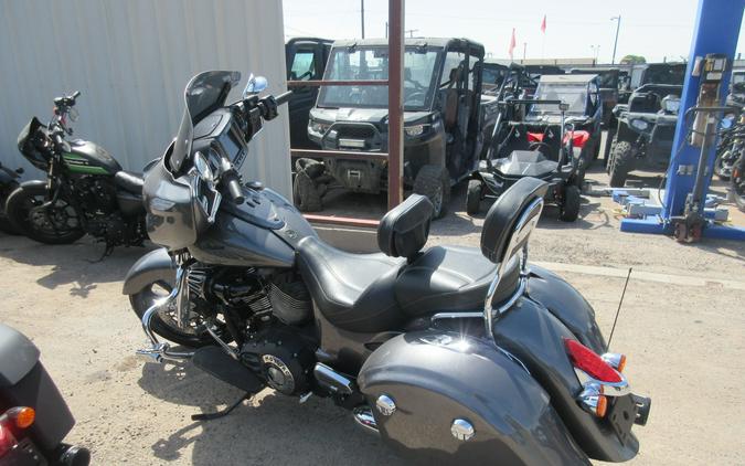 2018 INDIAN MOTORCYCLE CHIEFTAIN STEEL GRAY 49ST