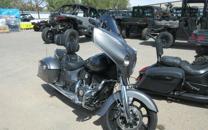 2018 INDIAN MOTORCYCLE CHIEFTAIN STEEL GRAY 49ST