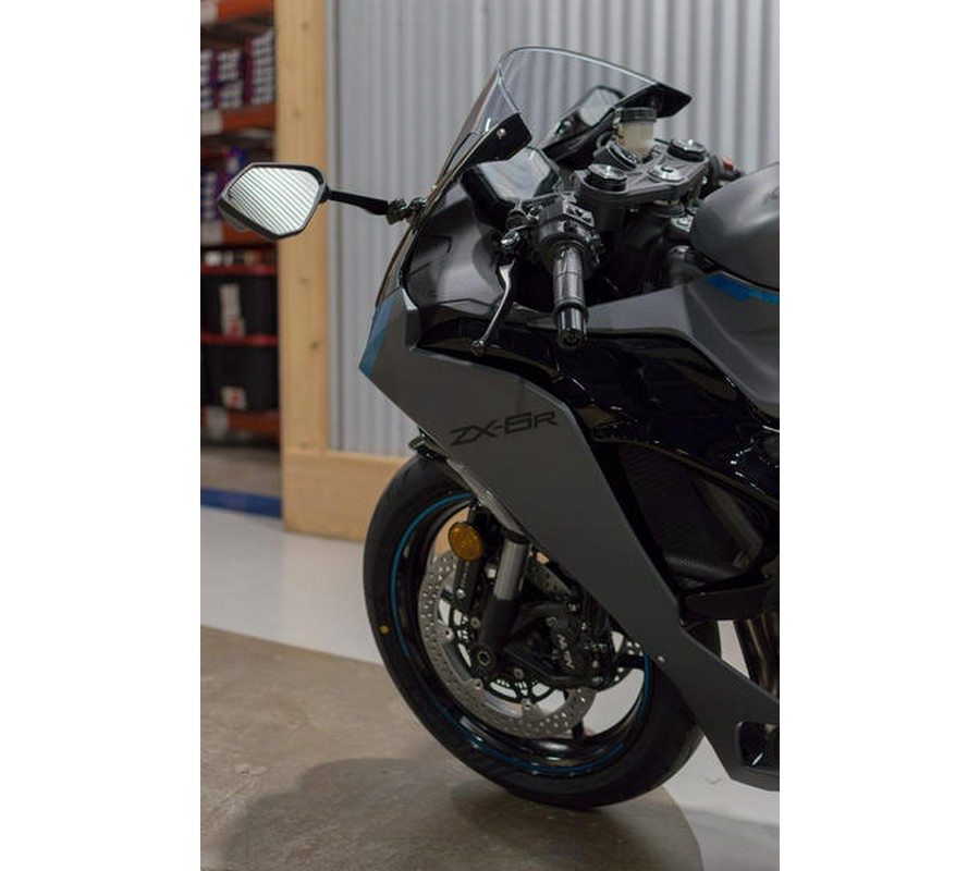 2024 Kawasaki Ninja® ZX™-6R ABS Metallic Flat Spark Black/Ebony