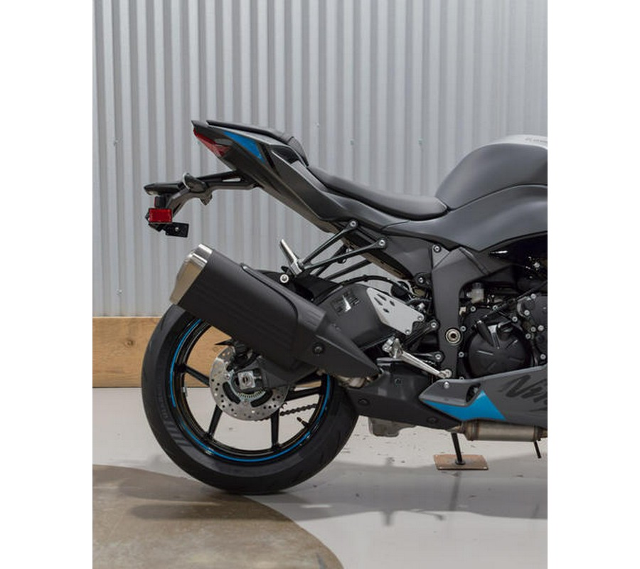 2024 Kawasaki Ninja® ZX™-6R ABS Metallic Flat Spark Black/Ebony