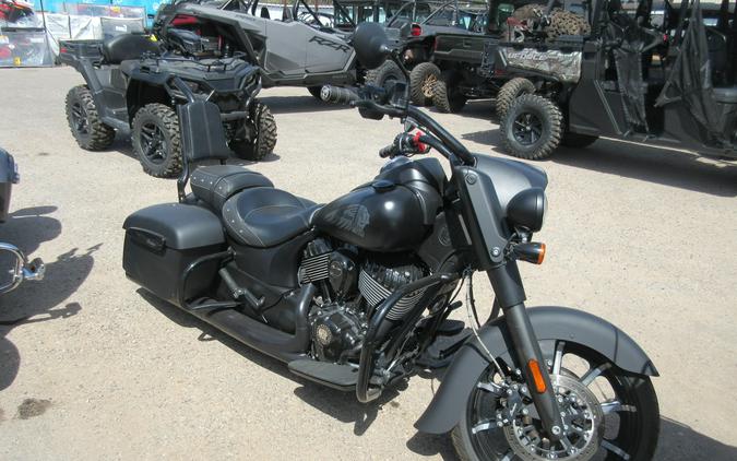 2019 INDIAN MOTORCYCLE DARK HORSE THUNDER BLACK SMOKE 49ST