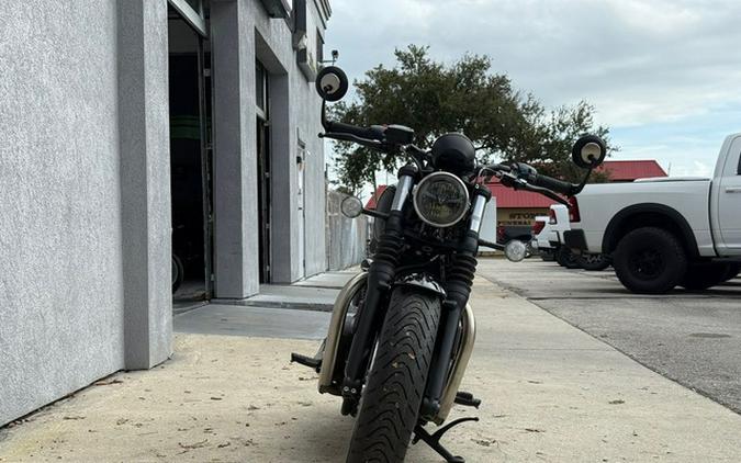 2026 Triumph Bonneville Bobber Jet Black
