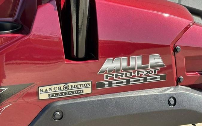 2026 Kawasaki Mule PRO-FXT 1000 Platinum Ranch Edition