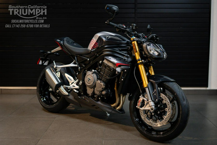 2026 Triumph Speed Triple 1200 RS Granite/Diablo Red