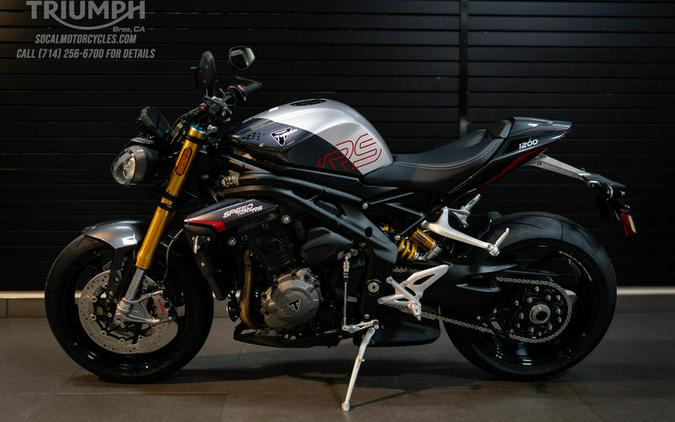 2026 Triumph Speed Triple 1200 RS Granite/Diablo Red