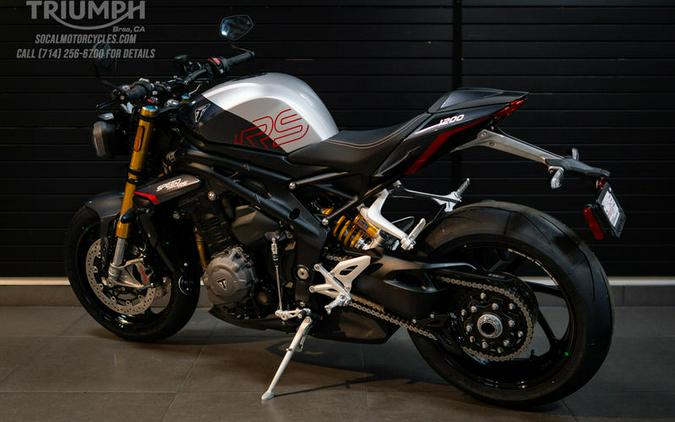 2026 Triumph Speed Triple 1200 RS Granite/Diablo Red