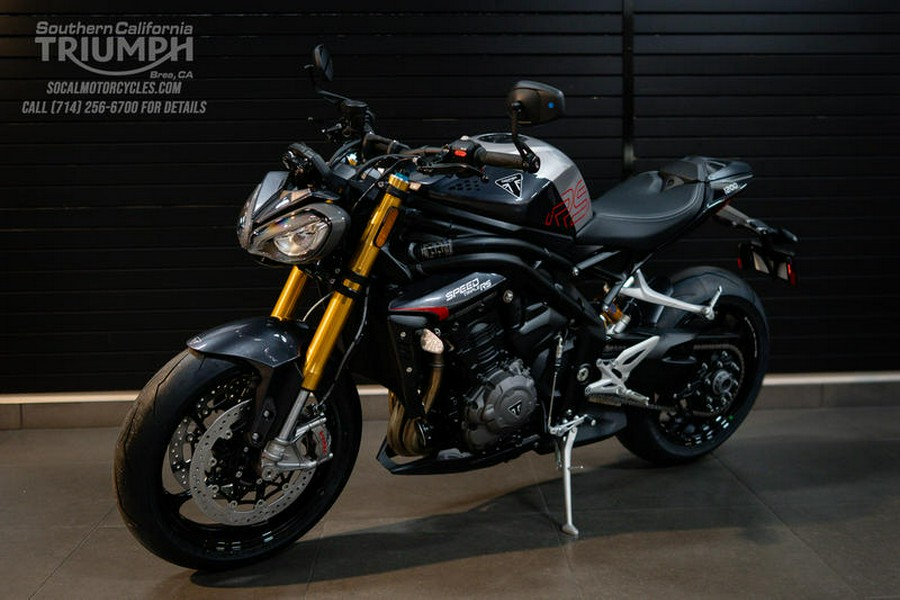 2026 Triumph Speed Triple 1200 RS Granite/Diablo Red