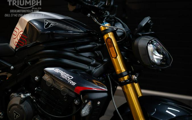 2026 Triumph Speed Triple 1200 RS Granite/Diablo Red
