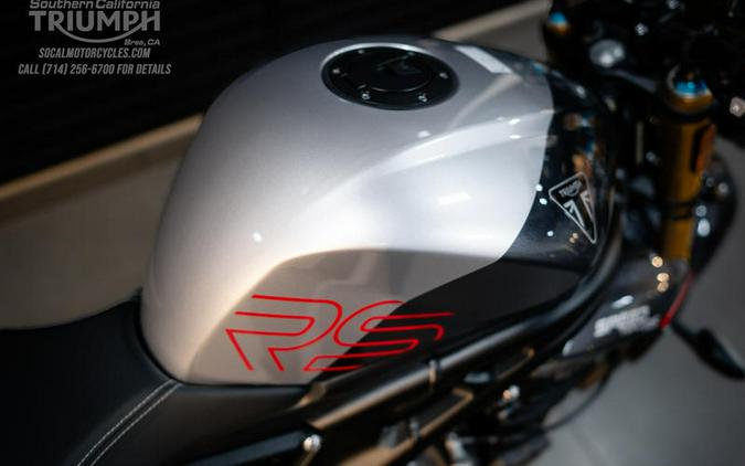 2026 Triumph Speed Triple 1200 RS Granite/Diablo Red
