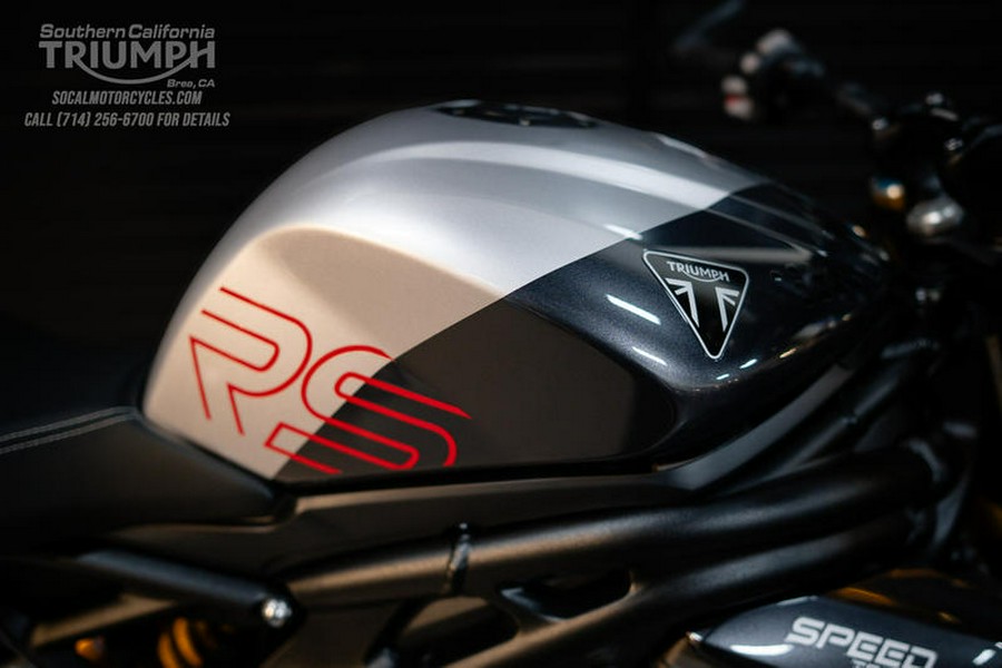 2026 Triumph Speed Triple 1200 RS Granite/Diablo Red