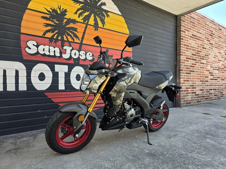 2025 Kawasaki Z125 Pro
