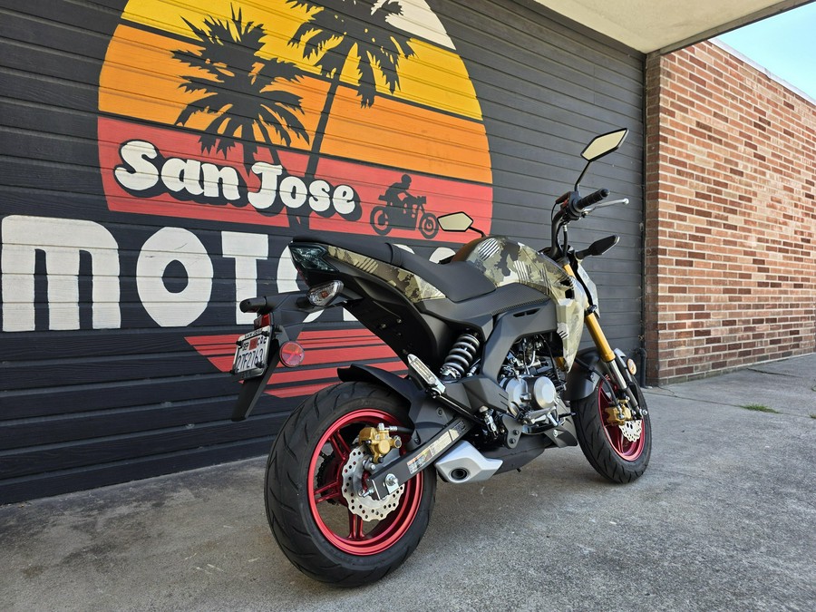 2025 Kawasaki Z125 Pro