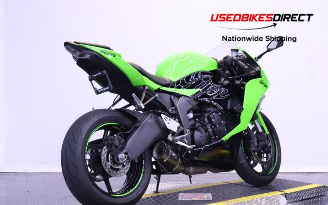 2025 KAWASAKI NINJA ZX-6R - $12,499.00