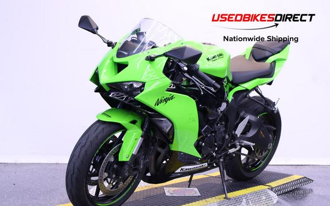 2025 KAWASAKI NINJA ZX-6R - $12,499.00