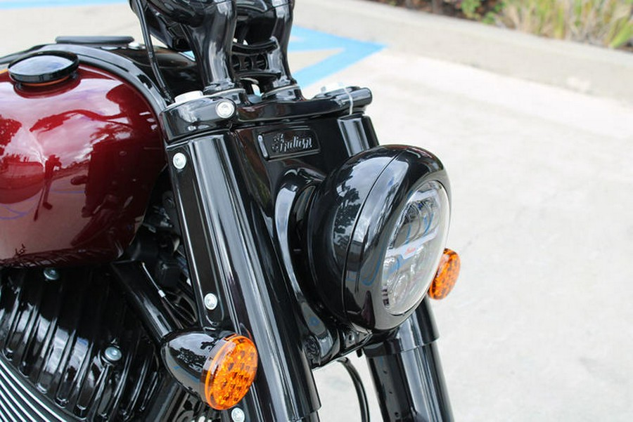 2025 Indian Motorcycle® Chief® Bobber Dark Horse® Maroon Metallic