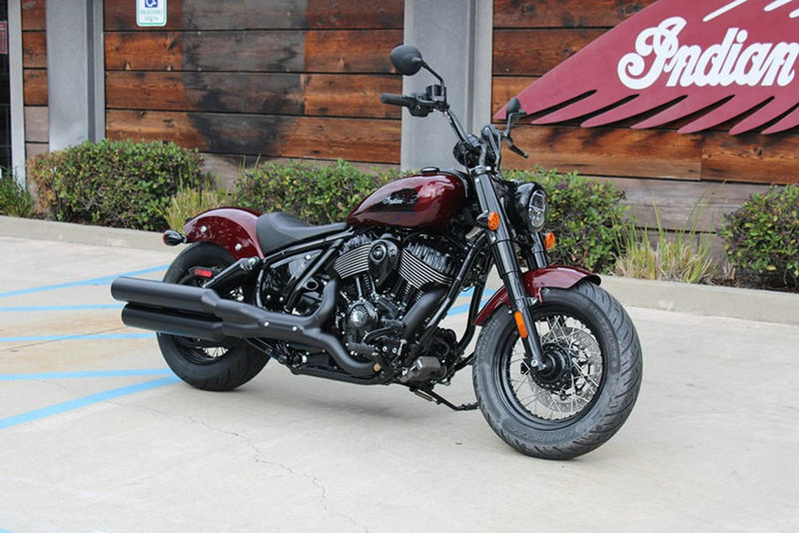2025 Indian Motorcycle® Chief® Bobber Dark Horse® Maroon Metallic