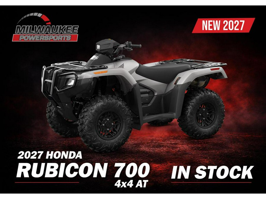 2027 Honda Fourtrax Rubicon 700 4x4 Automatic