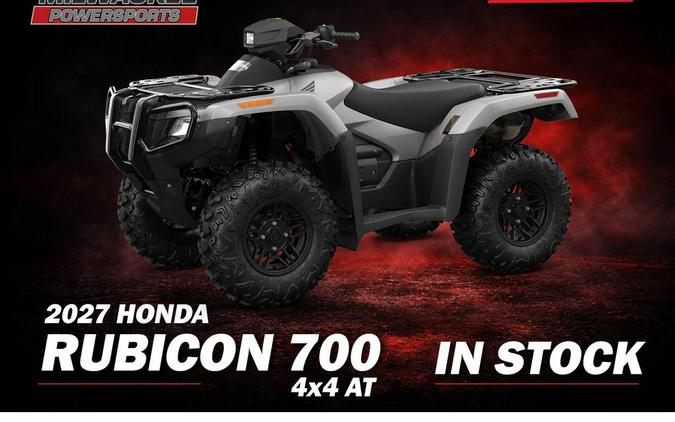 2027 Honda Fourtrax Rubicon 700 4x4 Automatic