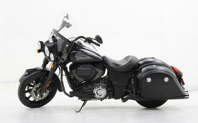 2018 Indian Springfield Dark Horse ABS Thunder Black Smoke