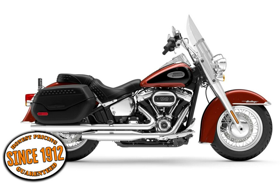 2024 Harley-Davidson Heritage Classic Red Rock / Vivid Black