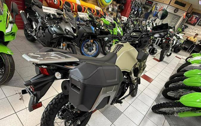 2026 Kawasaki KLR®650 Adventure ABS Cypher Camo Beige
