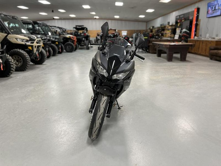 2024 Kawasaki Ninja® 650 Metallic Matte Graphenesteel Gray/Ebony