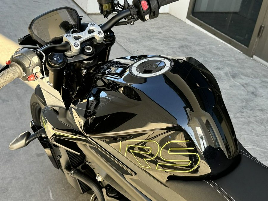 2025 Triumph Street Triple 765 RS Phantom Black