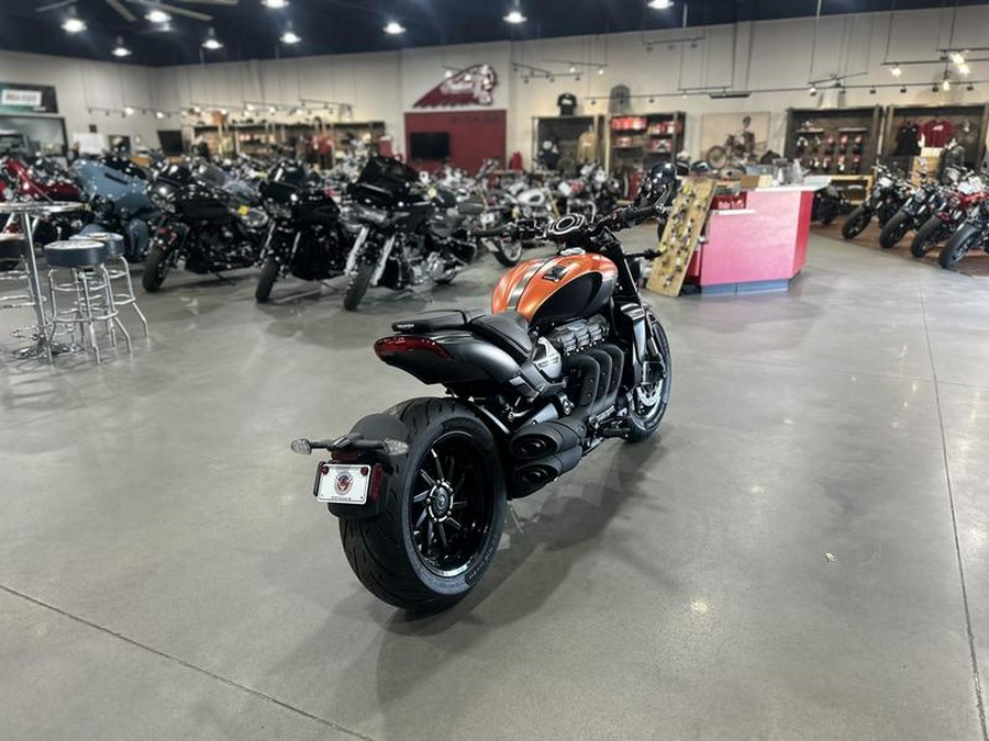 2026 Triumph Rocket 3 Storm R Satin Pacific/Matte Sapphire Black